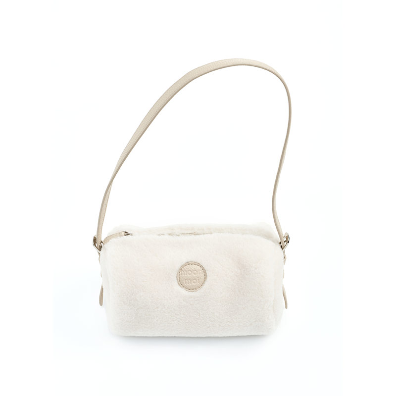 Plush Patchwork Leather Bag