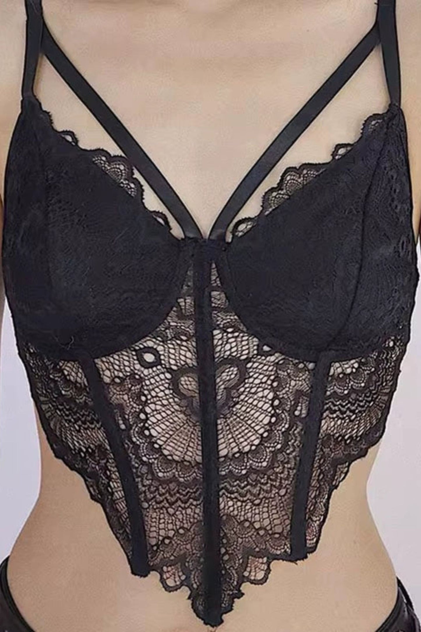 Striped Smock Blouse Set-Up