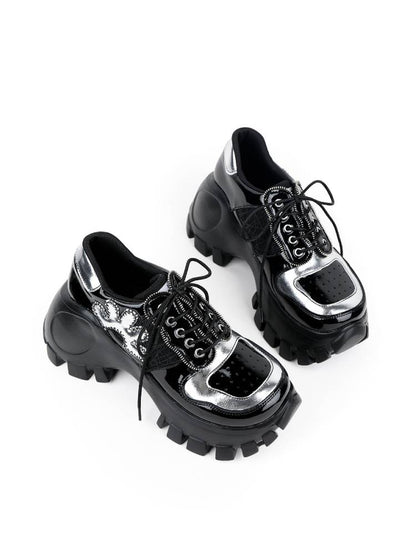 Punk platform shoes