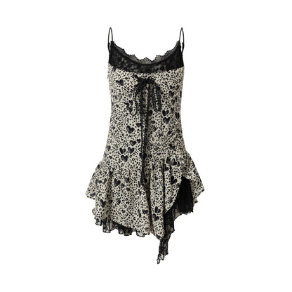 Heart Lace Camisole Dress