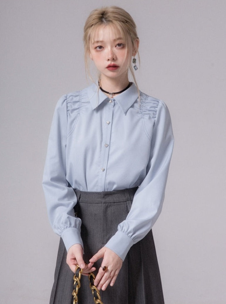 long-sleeved shirt set