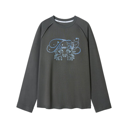 American Retro Pony Blouse