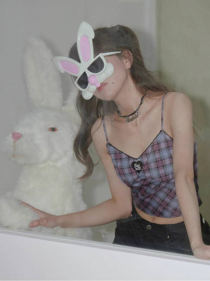 Cute plaid camisole