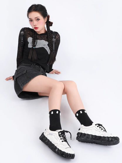 Casual platform sneakers