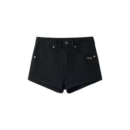 Black Sand Denim Shorts