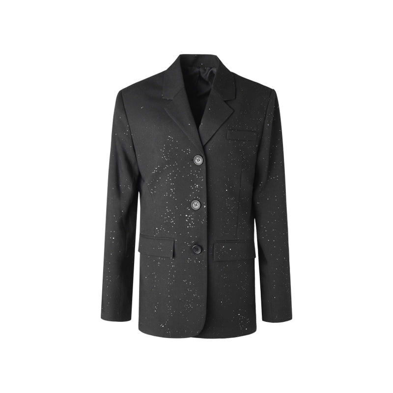 Crushed Diamond Blazer