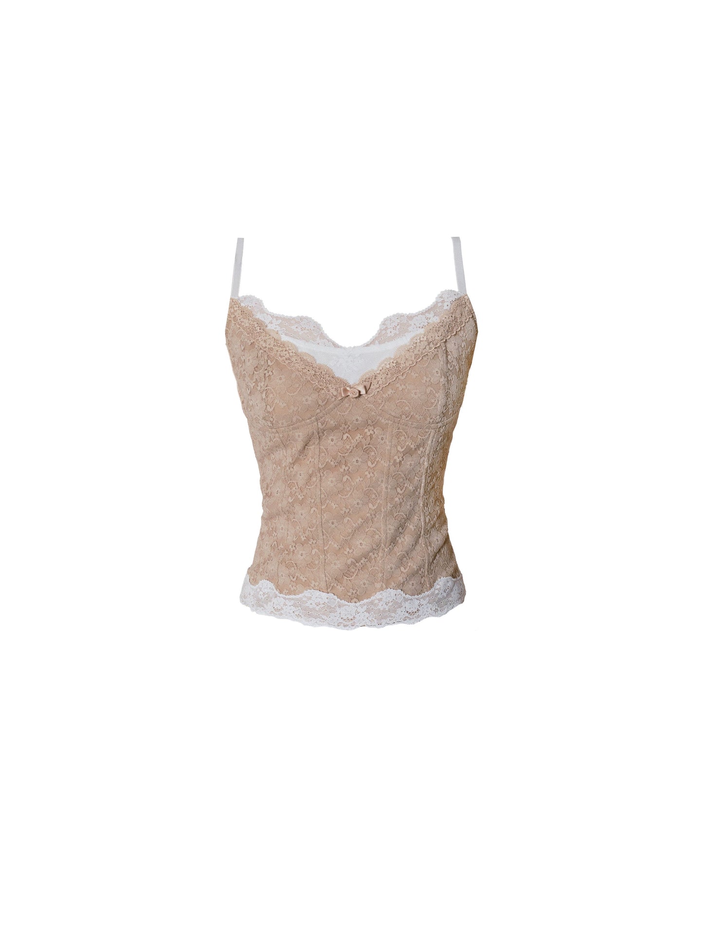 Ruffle Halter Bustier Top Set-Up