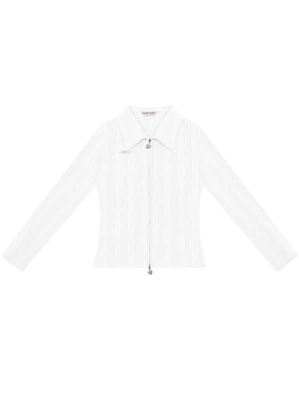 Long sleeve zipper shirt