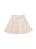 white pleated skirt