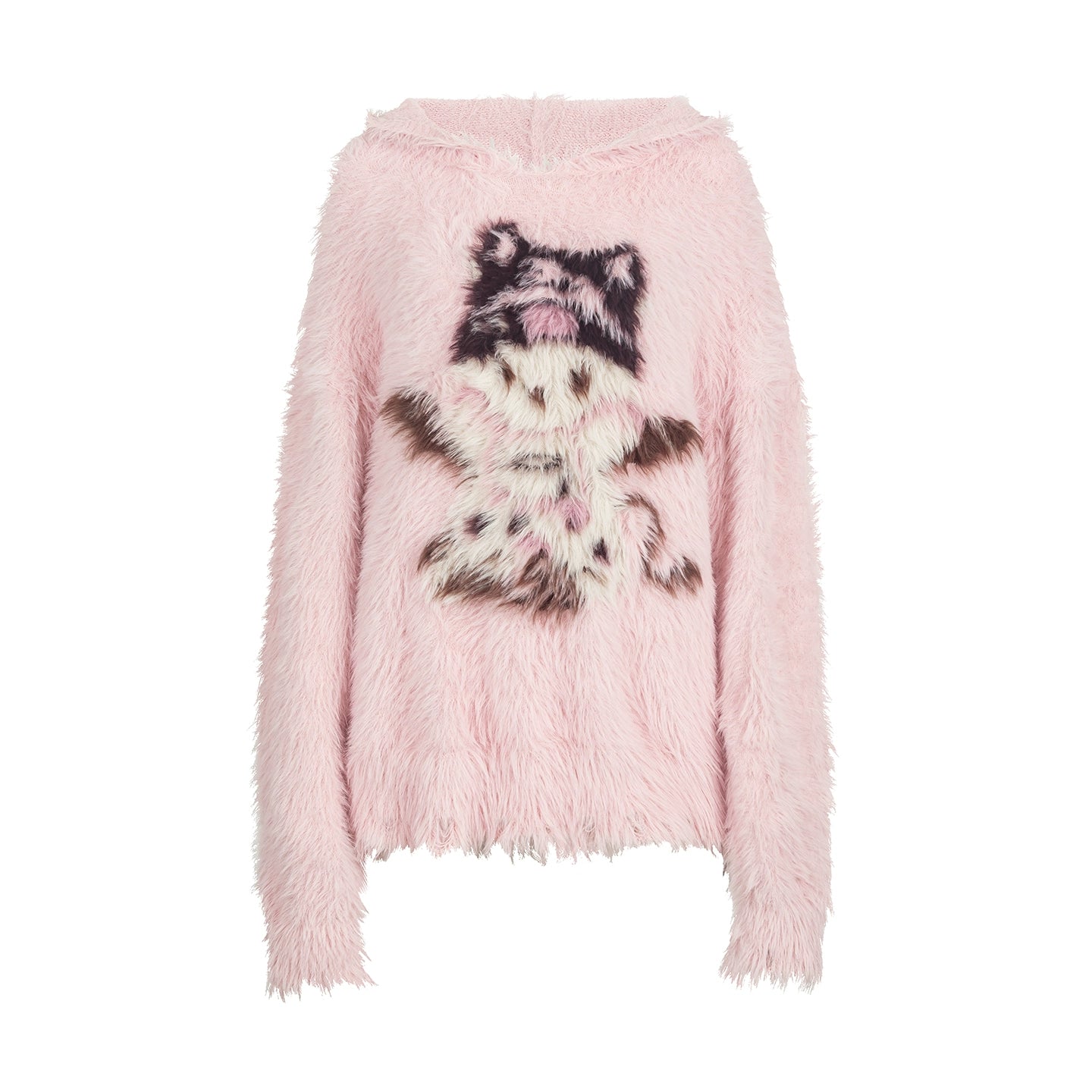 Winter Devil Hooded Sweater Top