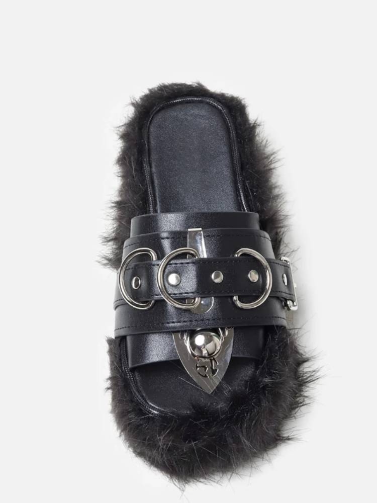 Hot girl platform slippers