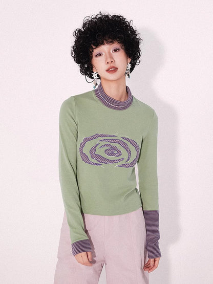 Retro long sleeve t-shirt