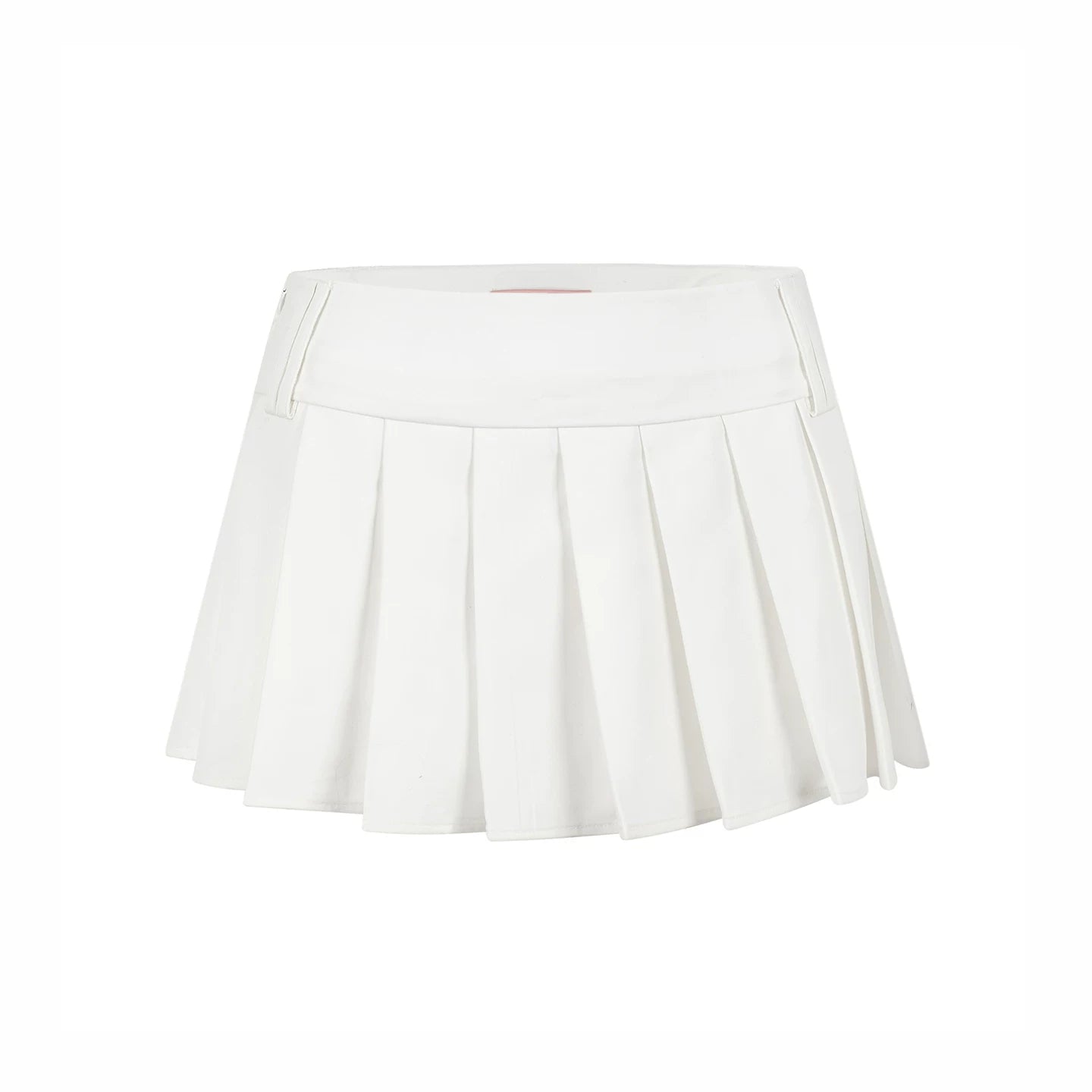Retro Pleated Short Skirt