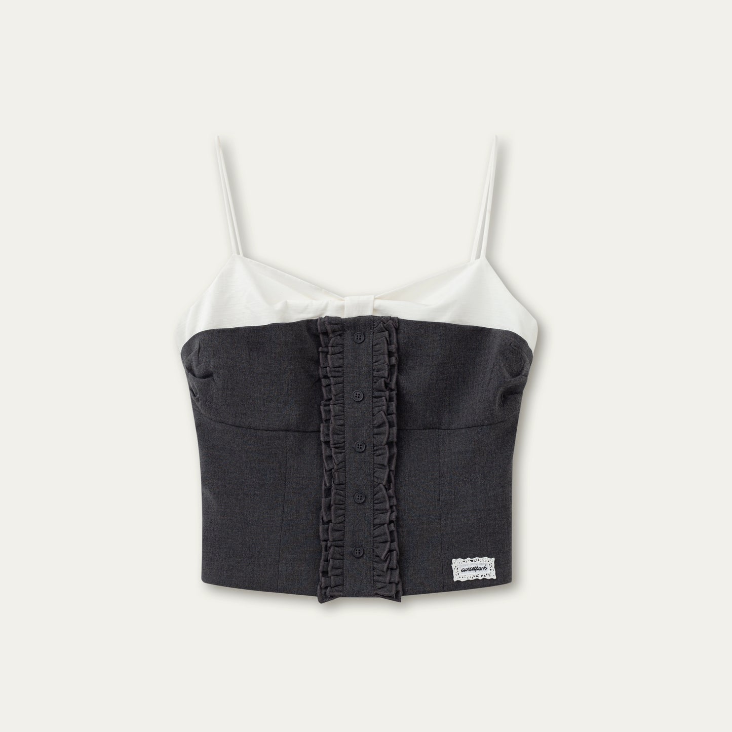 Vintage Lace Suspender Skirt Set-Up