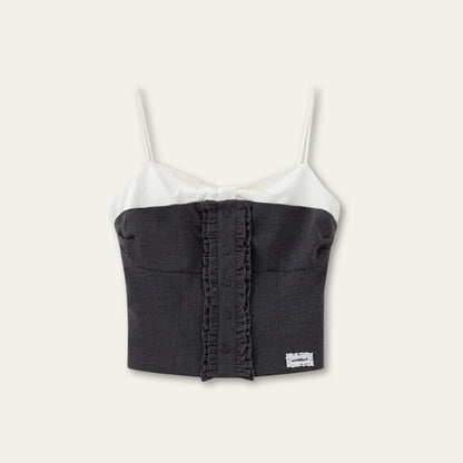 Vintage Lace Suspender Skirt Set-Up