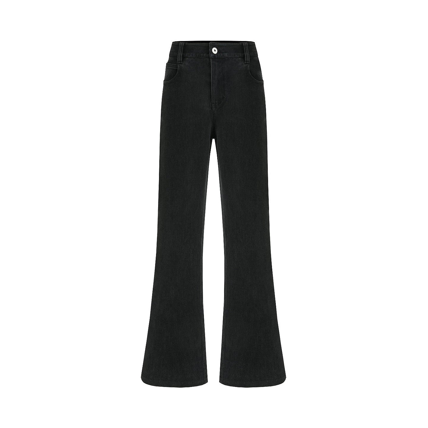 Slimming Flared Black Jeans