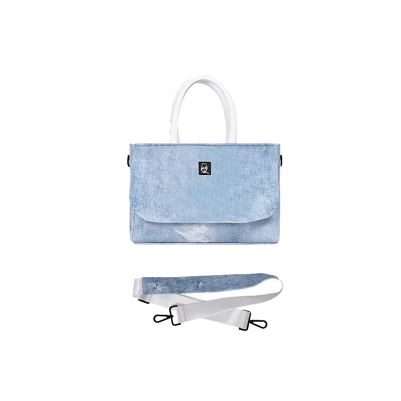 Denim Rabbit Tote Bag