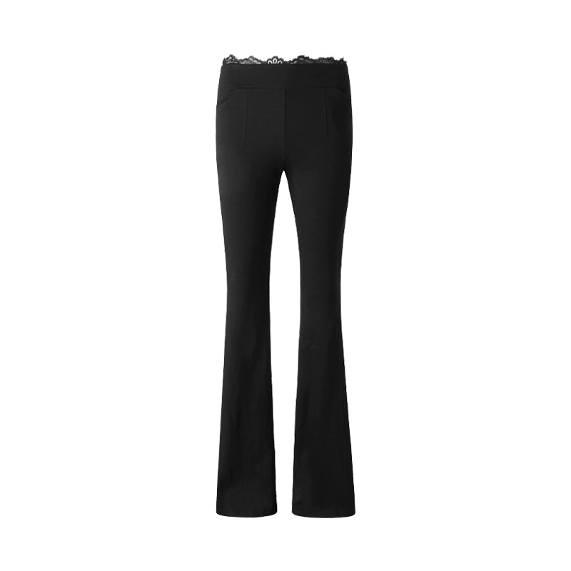 Black Flared Pants