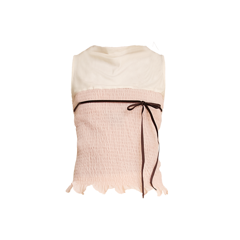 Stylish Apricot Ballet Top Set