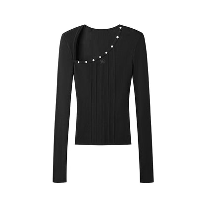 Polar Wool Ribbed Top