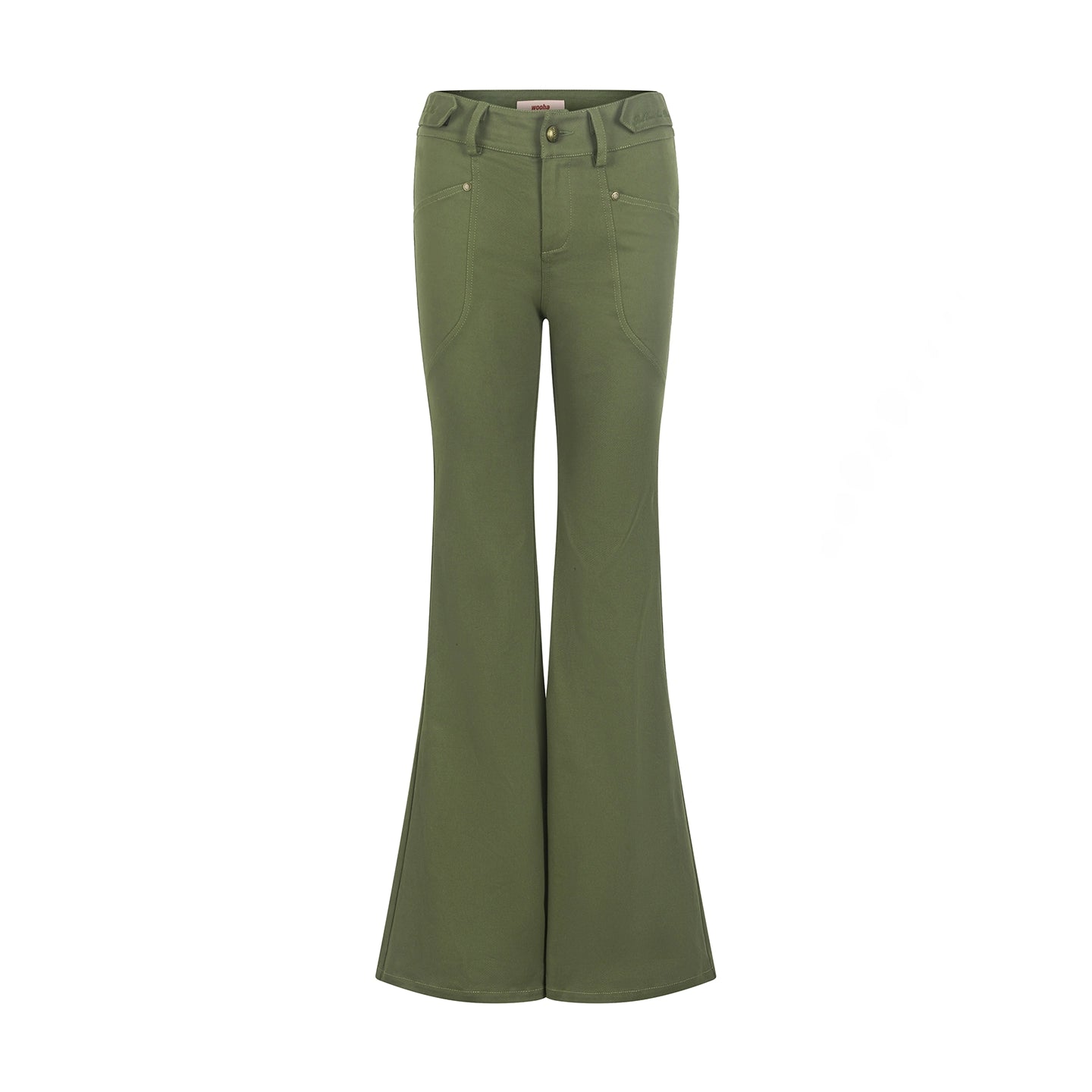 Sweet Green Cargo Boots Pants