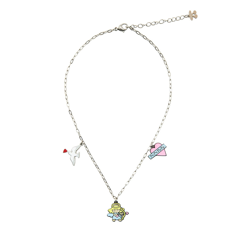 Bird Charm Necklace