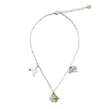 Bird Charm Necklace