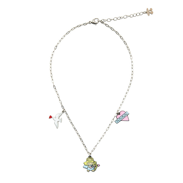 Bird Charm Necklace