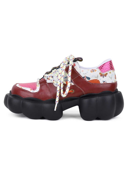 Retro platform shoes