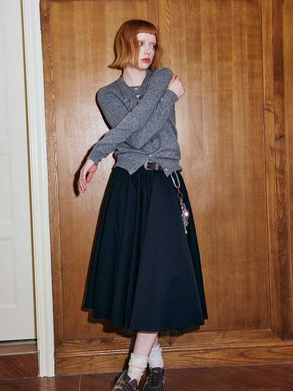 Loose umbrella skirt