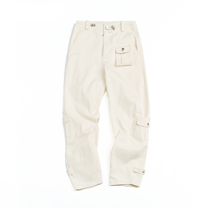 Rosa Retro Cotton Cargo Pants