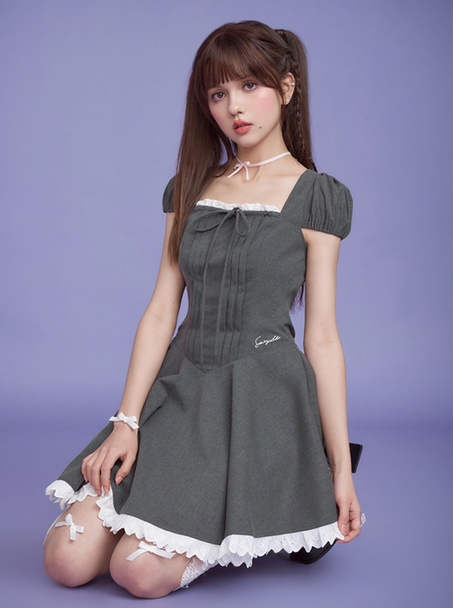 Fighting Spirit Gray Dress