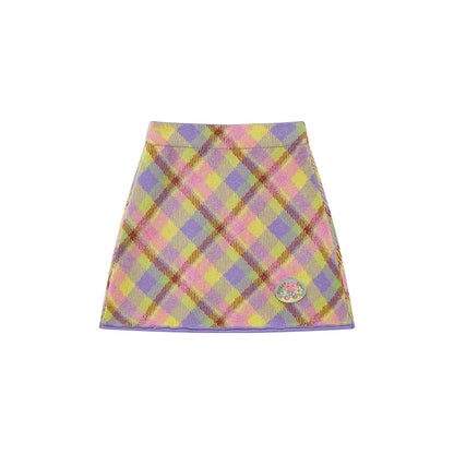 Autumn Peach Heart Skirt