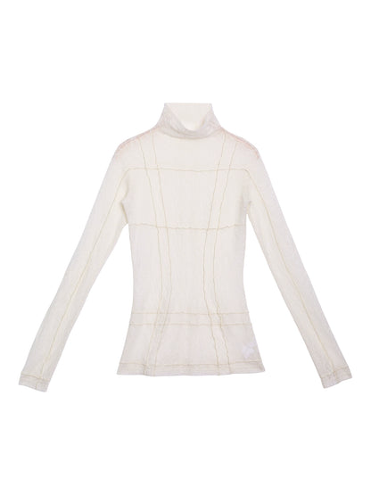 Split Knitted Base Layer Top