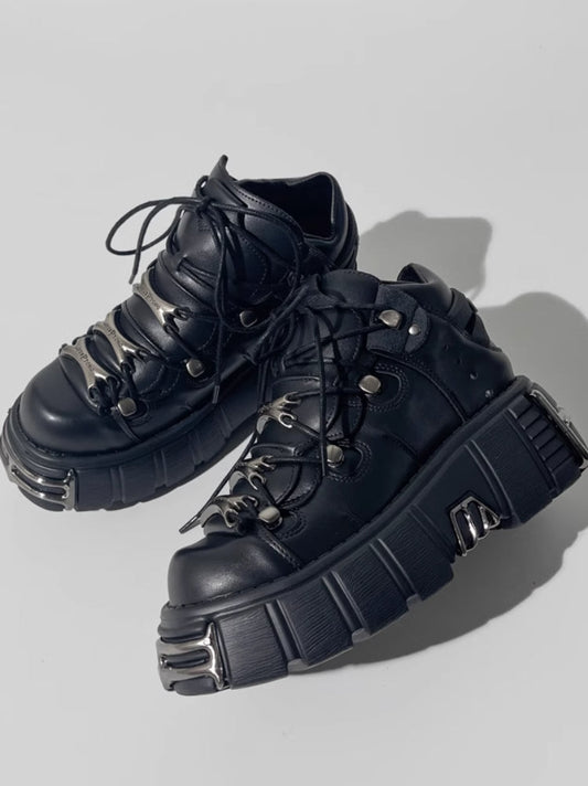 Metall-Punk-Stil Schuhe 