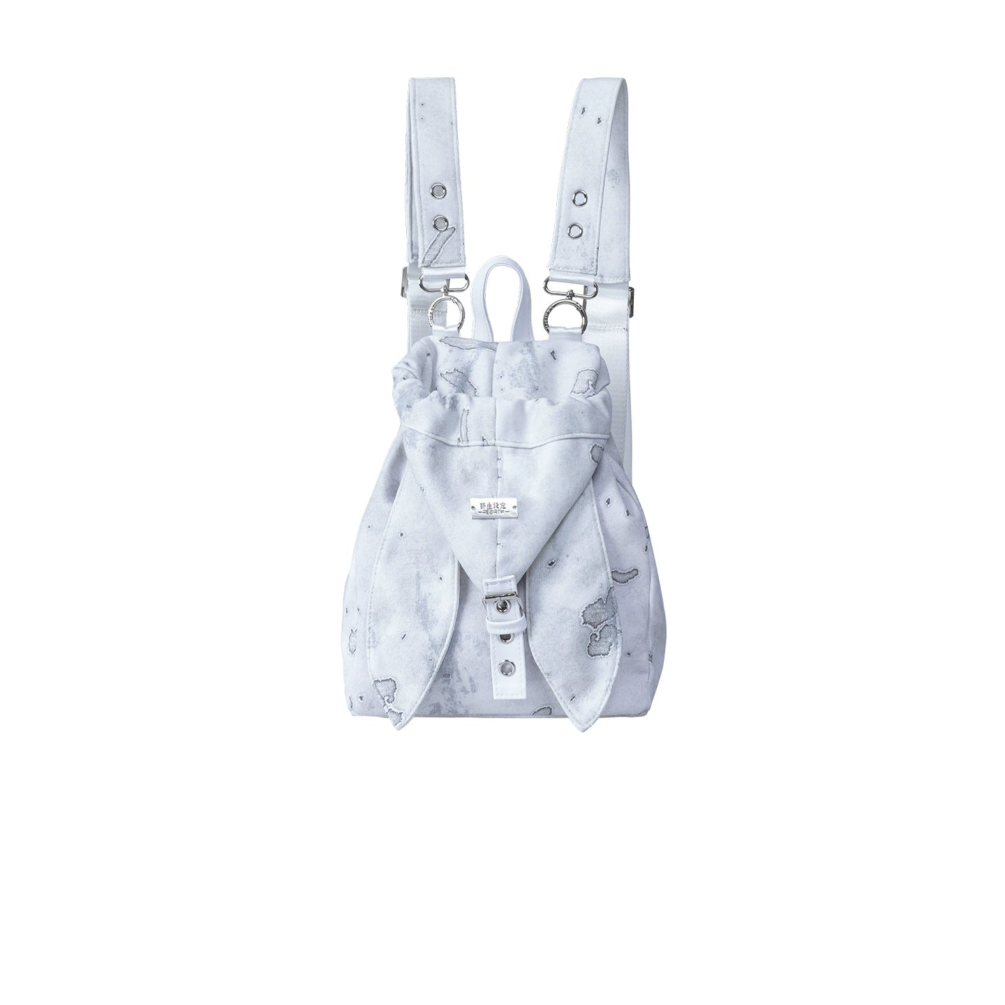 Cute Furry Rabbit Ears Backpack