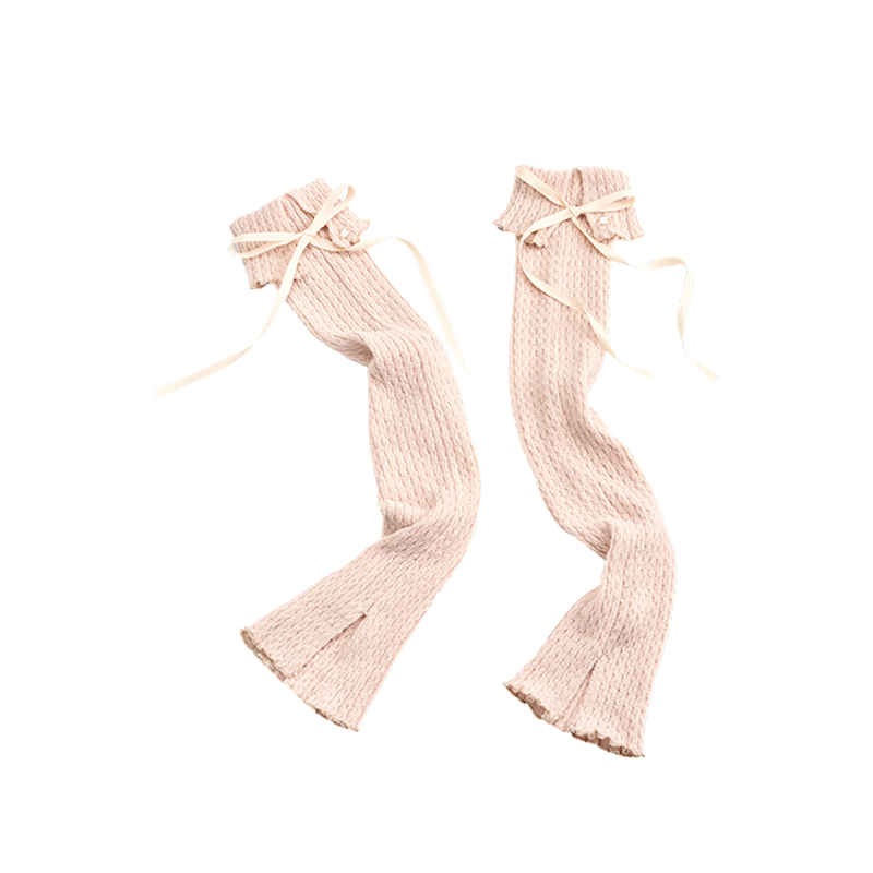 Chenille Lace-Up Sock Covers