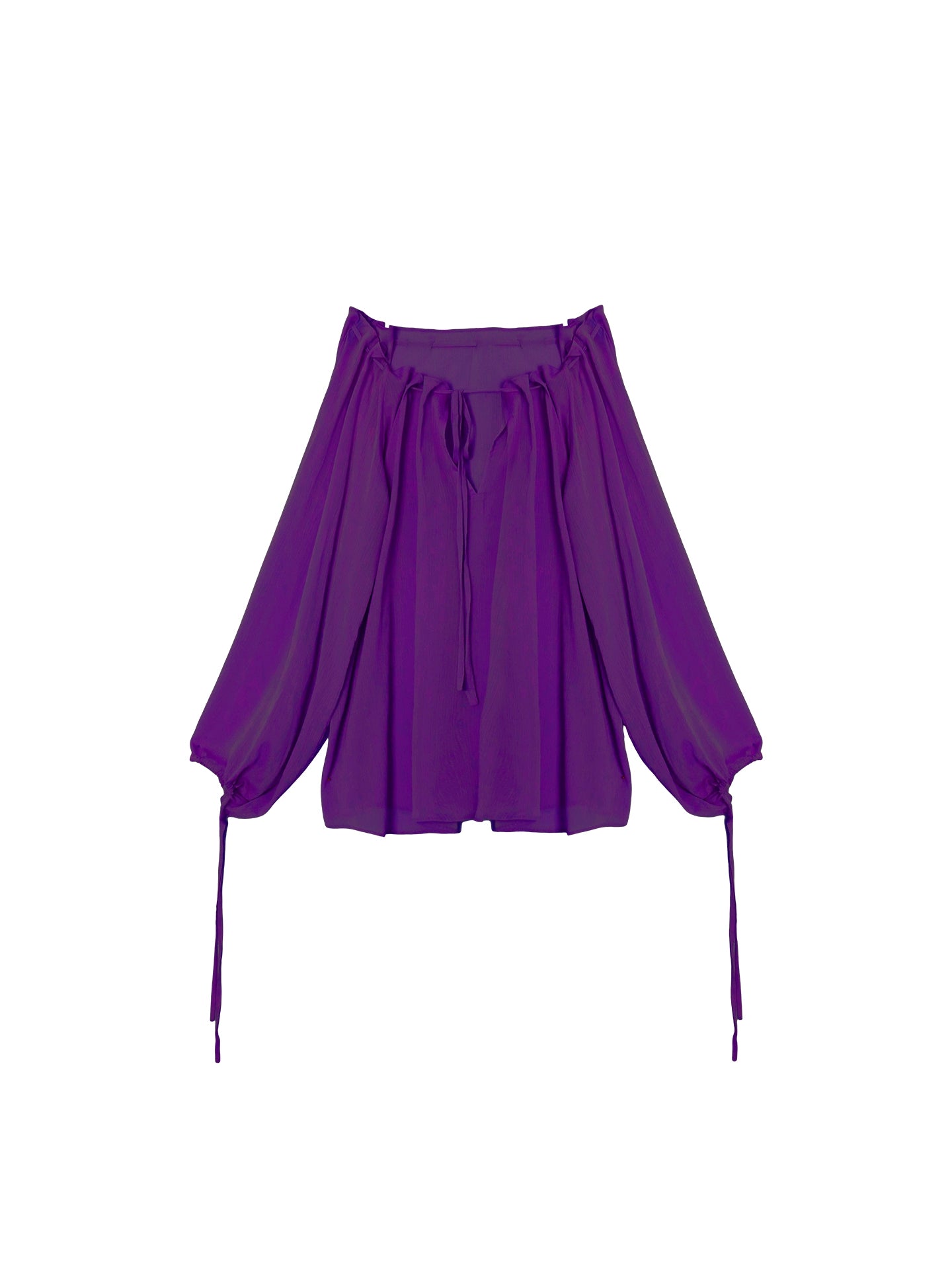 Sunscreen Lace-Up Shirt