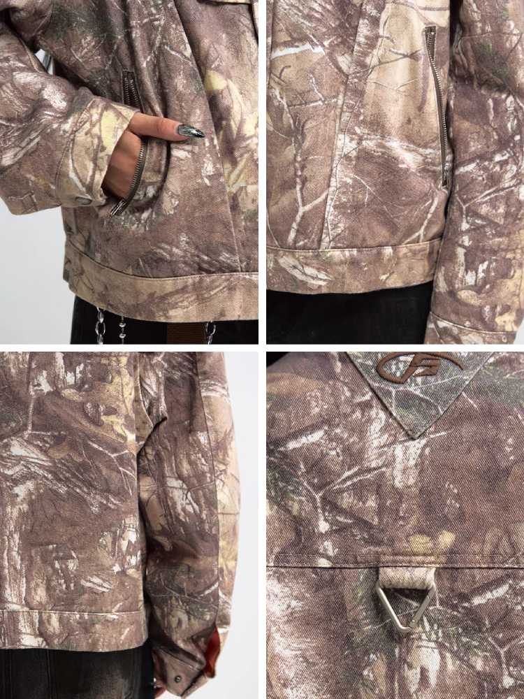 Camouflage work jacket