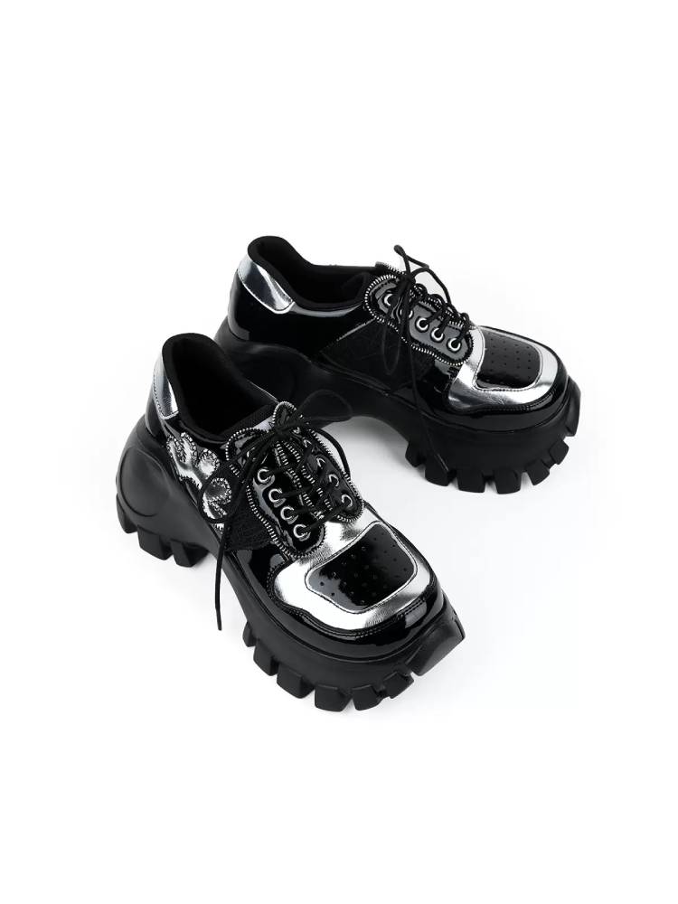 Punk platform shoes