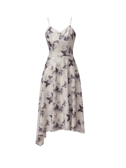 Butterfly Dream Ink Print Dress