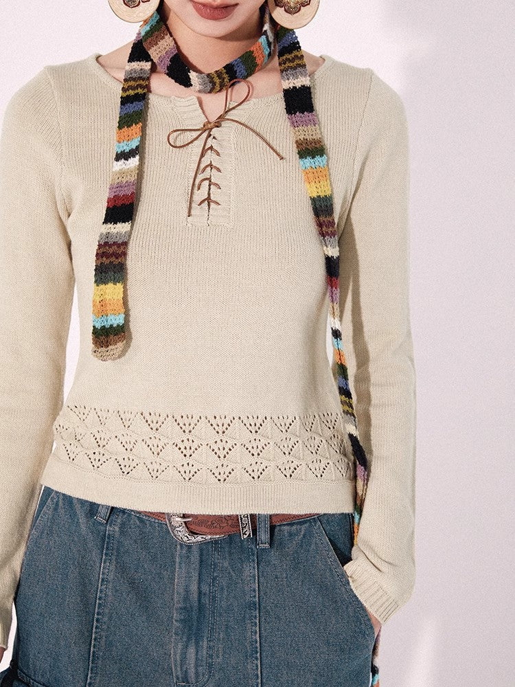 Retro fit sweater