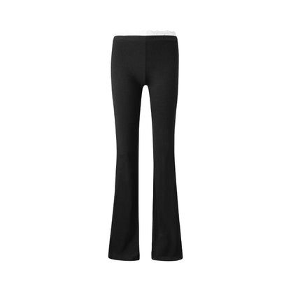 Chic Colorblock Flare Pants