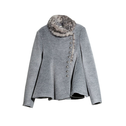 Retro Leopard Wool Top