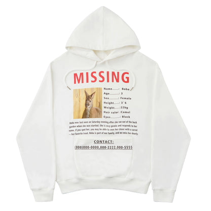 Känguru-Hinweis-Sweatshirt
