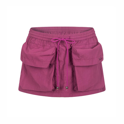 Three-Dimensional Pocket Skirt