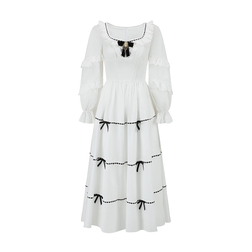 Lace Ghost Ode Dress Set-Up