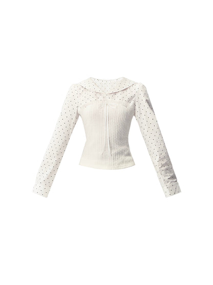 Fragile Navy Patchwork Shirt