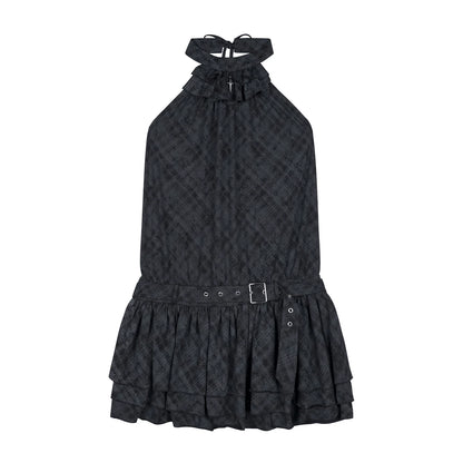 Vintage Halter Neck Dress