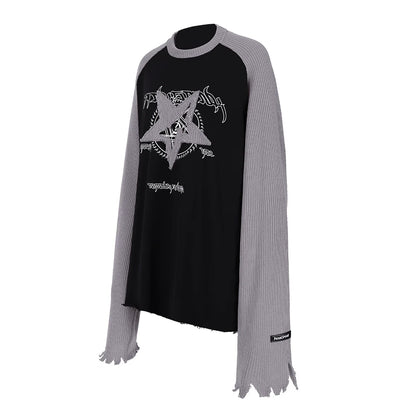 Long sleeves wool T-shirt